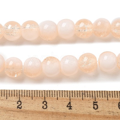 Crackle Glass Beads X1-GLAA-U001-8mm-05-1
