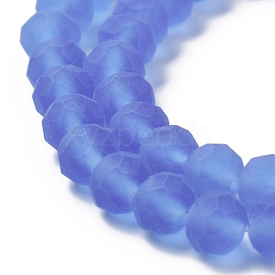 Transparent Glass Beads Strands EGLA-A034-T2mm-MD14-1