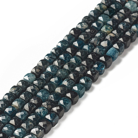 Natural Blue Tourmaline Beads Strands G-G989-B04-1