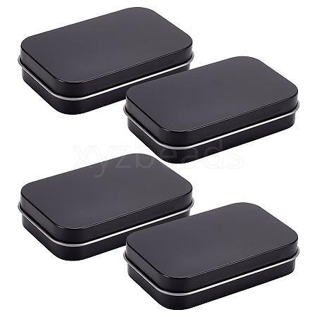 Tinplate Storage Box CON-WH0085-92-1