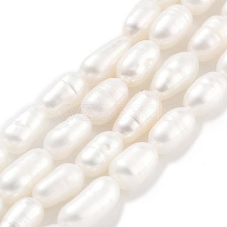 Natural Cultured Freshwater Pearl Beads Strands PEAR-P062-01E-1