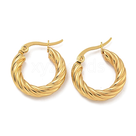 304 Stainless Steel Hoop Earring EJEW-F257-20G-02-1