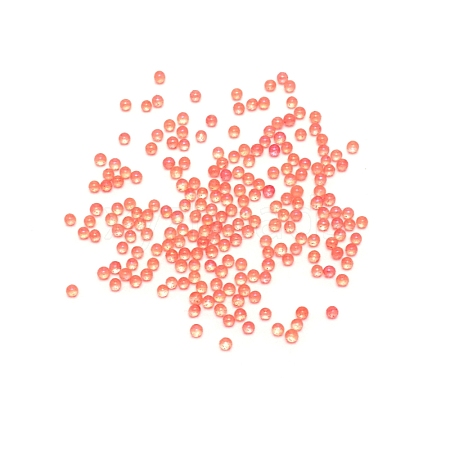 Handmade Luminous Glass Beads GLAA-WH0033-15D-1