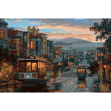 DIY Scenery Diamond Painting Kit PW-WGD3818-01-1