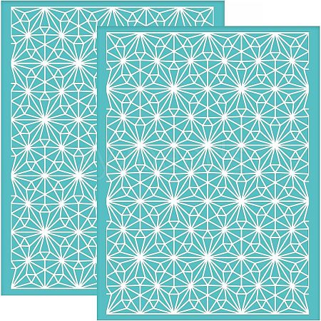 Self-Adhesive Silk Screen Printing Stencil DIY-WH0337-036-1