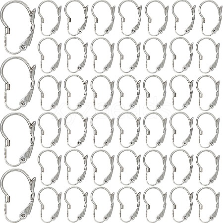 304 Stainless Steel Leverback Earring Findings STAS-SP0001-03A-1