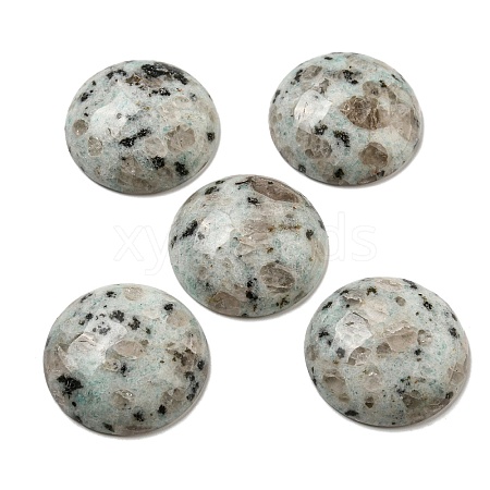 Natural Sesame Jasper Cabochons G-C115-02B-08-1