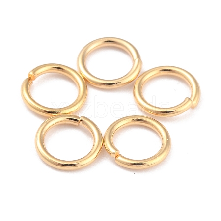 Rack Plating Brass Open Jump Rings X-KK-O139-18P-G-1