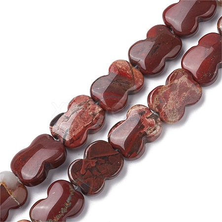 Natural Red Rainbow Jasper Beads Strands G-K359-D06-01-1