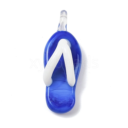Handmade Lampwork Pendants LAMP-Z018-01A-01-1