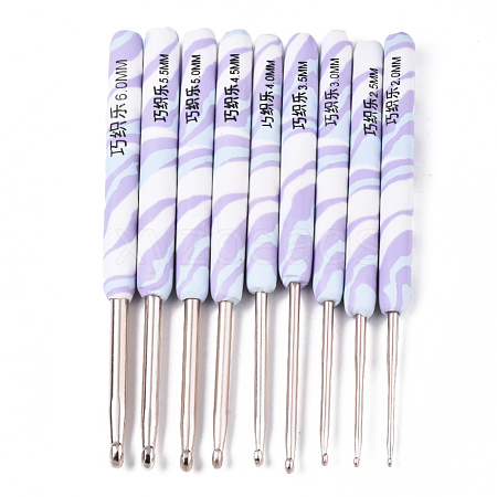 Aluminum Diverse Size Crochet Hooks Set TOOL-S015-015-1