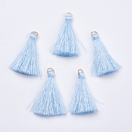 Nylon Tassel Pendants OCOR-J008-01B-1