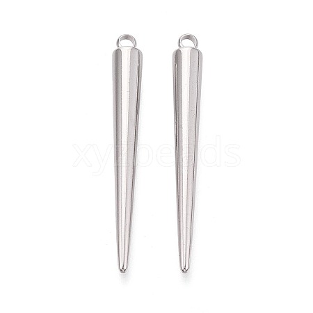 304 Stainless Steel Pendants STAS-T075-22E-P-1