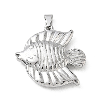 304 Stainless Steel Pendants SA-CBA34D4-02H-P-1