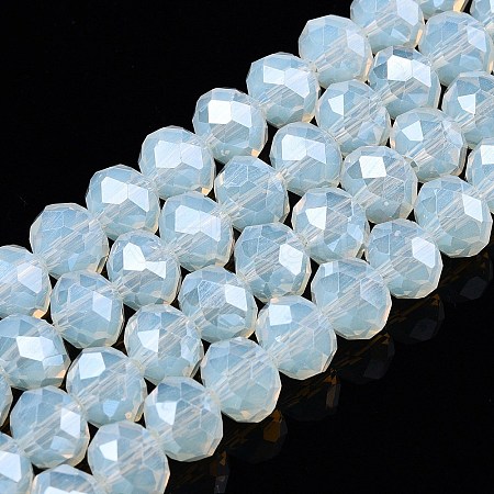 Electroplate Glass Beads Strands LS-EGLA-A044-J8mm-A06-1