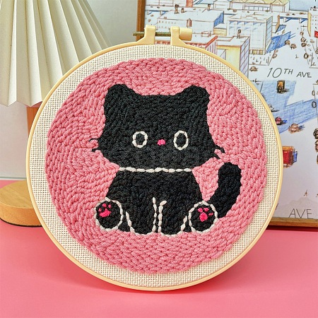 DIY Punch Embroidery Beginner Kits for Beginners PW-WG207F1-06-1