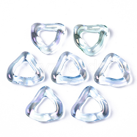 Transparent Resin Finger Rings RJEW-T013-005-E06-1