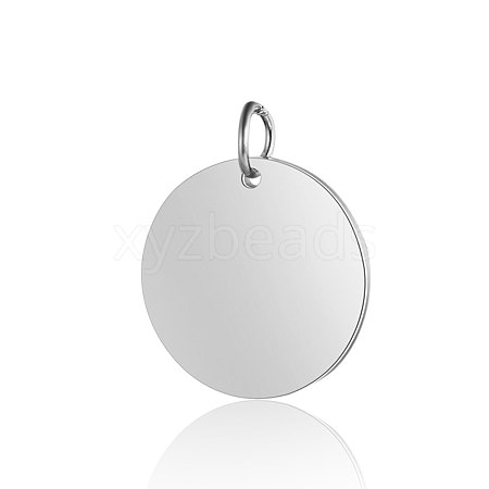 Tarnish Resistant 201 Stainless Steel Pendants STAS-S105-T637-1-18-1