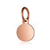 Ion Plating(IP) 304 Stainless Steel Pendants STAS-I311-33C-RG-1