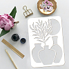 4Pcs 4 Styles PET Hollow Out Drawing Painting Stencils DIY-WH0395-0007-3