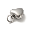 Anti-Tarnish 304 Stainless Steel Pendants STAS-G348-03C-P-2