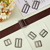 8Pcs 4 Styles Alloy Slider Buckles FIND-GF0007-01B-4