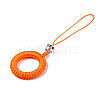 Polyester Tassel Woven Big Pendant Decorations FIND-N052-001K-2