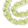 Handmade Foil Glass Beads Strands FOIL-Q002-05E-3