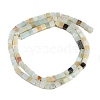 Natural Flower Amazonite Beads Strands G-B129-A15-01-3