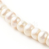 Natural Pearl Beaded Necklaces NJEW-JN03639-4