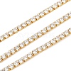 925 Sterling Silver Clear Cubic Zirconia Chains STER-C016-02A-G02-1
