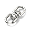 304 Stainless Steel Double Eye Swivel Clasps STAS-B082-06P-2