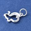 925 Sterling Silver Chinese Zodiac Outline Charms STER-P066-02S-07-2