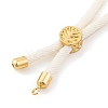 Nylon Cords Bracelet Makings Fit for Connector Charms AJEW-P116-01G-18-3