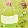 4Pcs 4 Colors Candy AB Colored Round Plastic Beaded Bag Handle DIY-WR0001-77-2