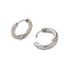 Tarnish Resistant 304 Stainless Steel Hoop Earrings EJEW-P177-P-20-2