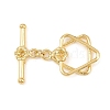 Brass Toggle Clasps KK-G548-42G-01-1