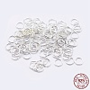 925 Sterling Silver Saw Cut Open Jump Rings STER-F036-02S-0.8x12mm-4