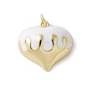 Brass Enamel Pendants KK-D336-09G-01A-1