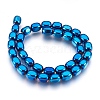 Electroplate Non-magnetic Synthetic Hematite Bead Strands G-I208-14-A-1