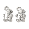 Christmas Alloy Crystal Rhinestone Pendants FIND-L026-01B-P-1