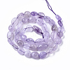 Natural Lavender Amethyst Beads Strands G-R465-52B-2