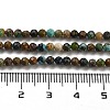 Natural Chrysocolla Beads Strands G-G140-A05-02-5