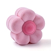 Plum Blossom Shape Velvet Jewelry Boxes VBOX-L002-F01-1