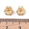 Bowknot Brass Spacer Beads KK-N256-07G-2