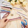 14Pcs 14 Styles Polycotton & Polyester Ribbon OCOR-FH0001-35A-3