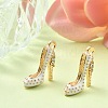 2Pcs Alloy Enamel Stilettos Pendants ENAM-YW0002-30B-6