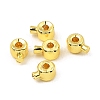 Brass Crimp Beads X-KK-Z030-17B-G-2