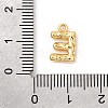 Brass Charms KK-P340-01G-E-3