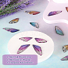 Transparent Resin Crystal AB Rhinestone Pendants Set RESI-TAC0002-46B-20